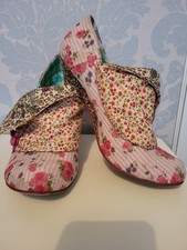 Irregular Choice Flick Flack Floral high Heels Womens Size 40