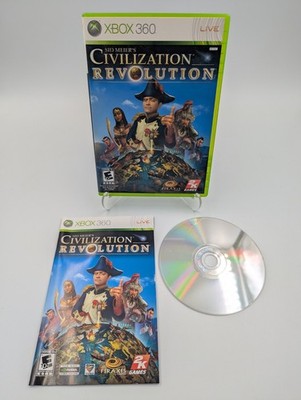 Sid Meier's Civilization Revolution (Microsoft Xbox 360, 2008)