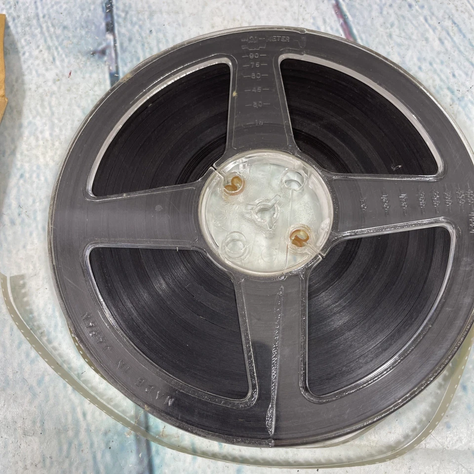 Cinta de película vintage carrete a carrete con carrete de plástico de 7" - sin probar Foto 2 de 4
