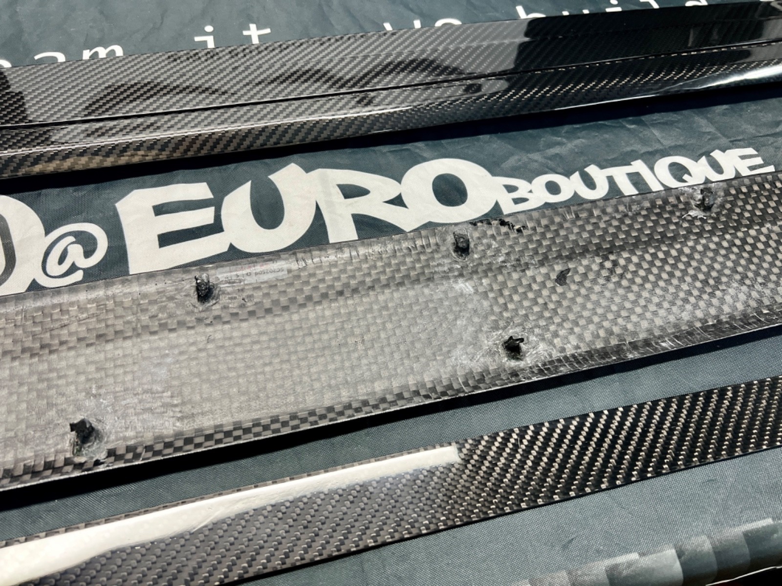 Audi R8 100% Carbon Fiber Outer Door Sills Guard for Gen 1 R8