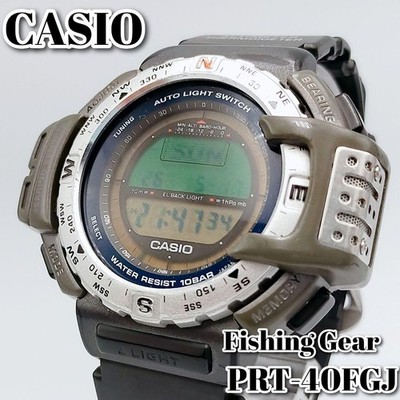 CASIO PRO TREK PRT-40FGJ Fishing Gear Men's Watch 56mm