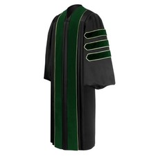 Unisex Doctor of Medicine Doctoral Gown - Academic Regalia Size 57 6'0 - 6'2" 