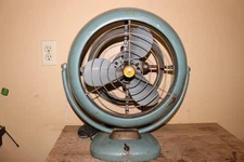 MCM Large 20" Vintage 1952 Vornado B38C1-1 Electric 3 Speed Metal Table Fan RUNS