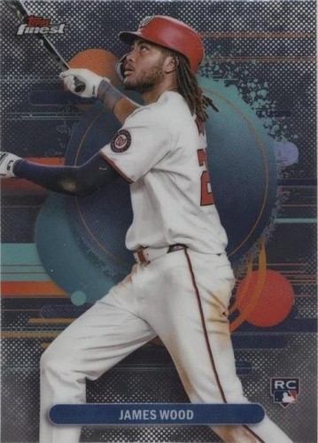 2025 Topps Finest Baseball James Wood RC Arrivals #A-6 | eBay