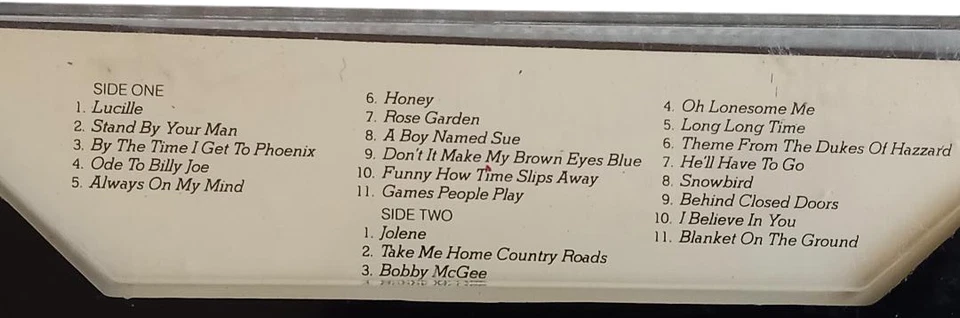 Various Artists - Country's Greatest Hits, Cassette Tape Album - Image 4 of 4