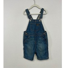 Workwear Americana Lee Kids 4T Blue Denim Shortall Carpenter Overalls