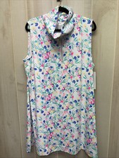 1XL Lulu B Zip up Floral Tank Dress