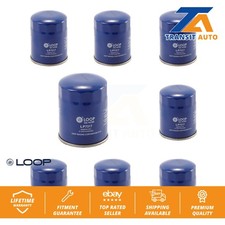Engine Oil Filter (8 Pack) For Honda Civic CR-V Subaru Acura Mitsubishi Accord