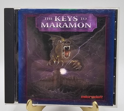 The Keys to Maramon IBM PC CD-ROM Jewel Case Used Nice - Fast Shipping 