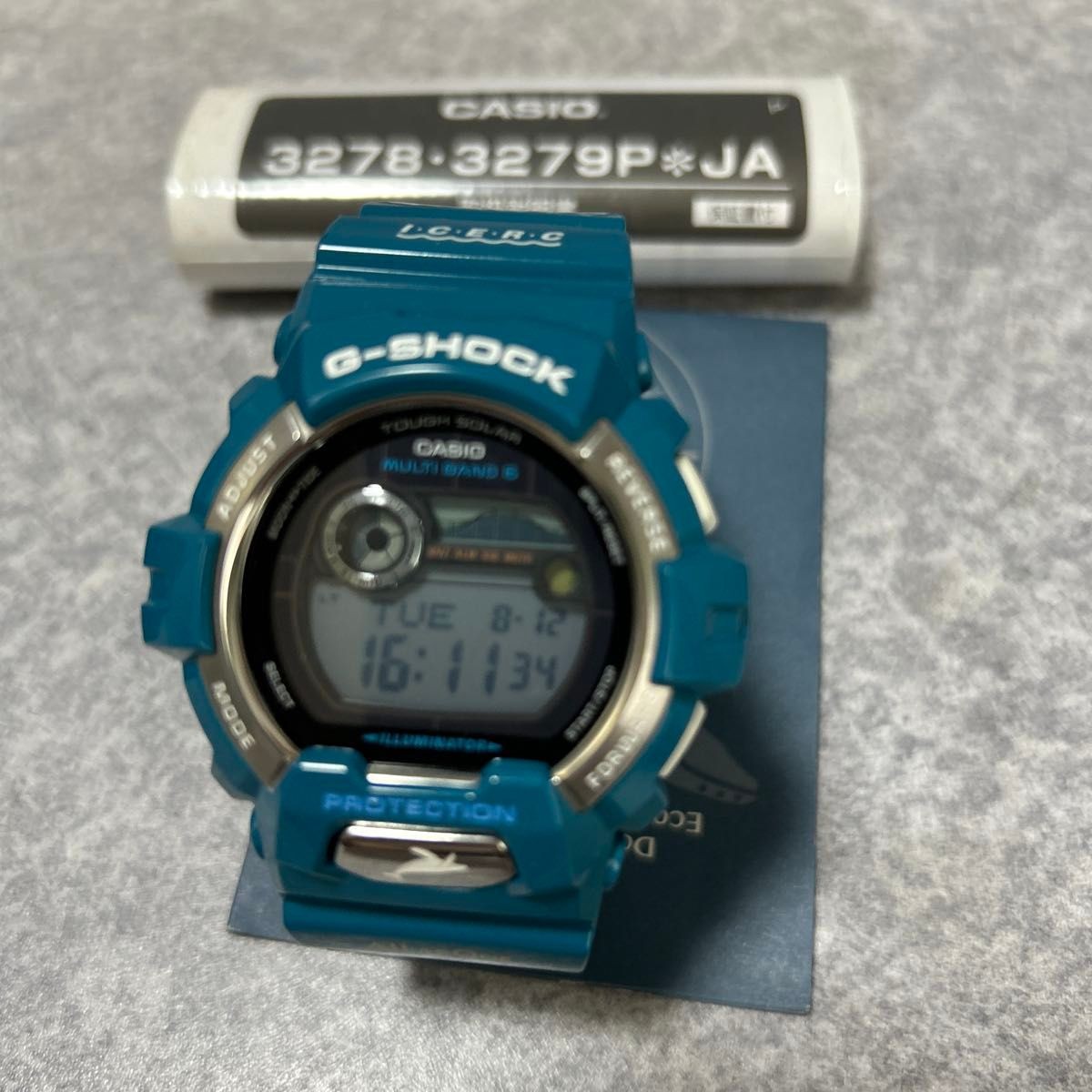 CASIO G-SHOCK AWG-M100A-2AJF Tough Solar Irukuji Blue Precious image 2