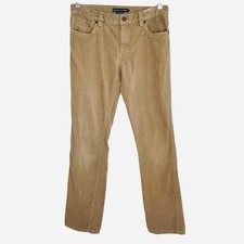 Vintage Ralph Lauren Corduroy Pants 6 Beige Preppy Minimalist Straight READ Flaw