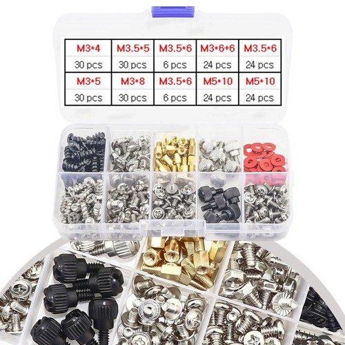 Anspruchsvolles 228-teiliges PC-Schrauben-Set mit hochrostbeständigen Materiali - Afbeelding 4 van 12