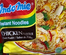 2 Bags 5 Packs Each Indomie Instant Chicken Noodle