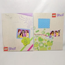 LEGO FRIENDS Folders MZB Imagination 2012 + Stickers portfolio x2
