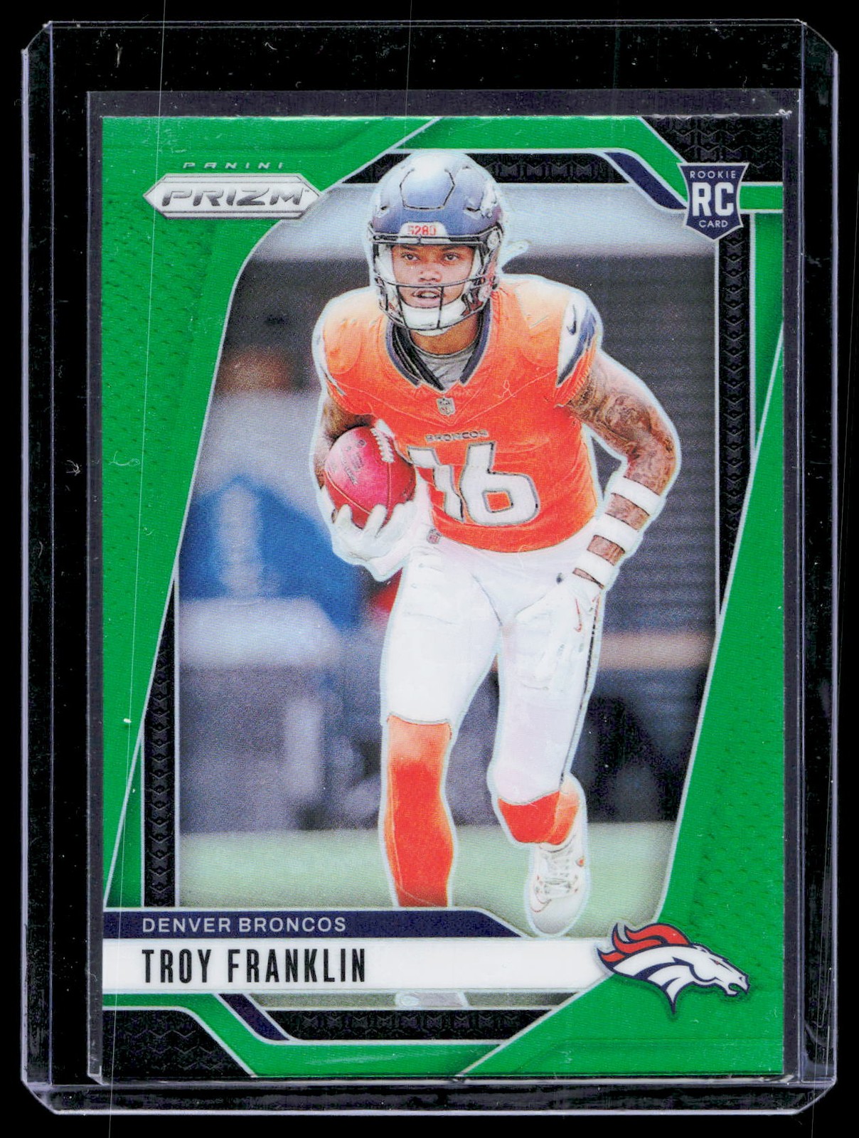 2024 Panini Prizm #393 Troy Franklin Green
