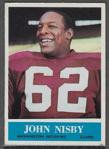 John Nisby #190 1964 Philadelphia card