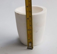 750g Ceramic Melting Crucible Cup, Furnace, Casting, Refining, Gold, Silver