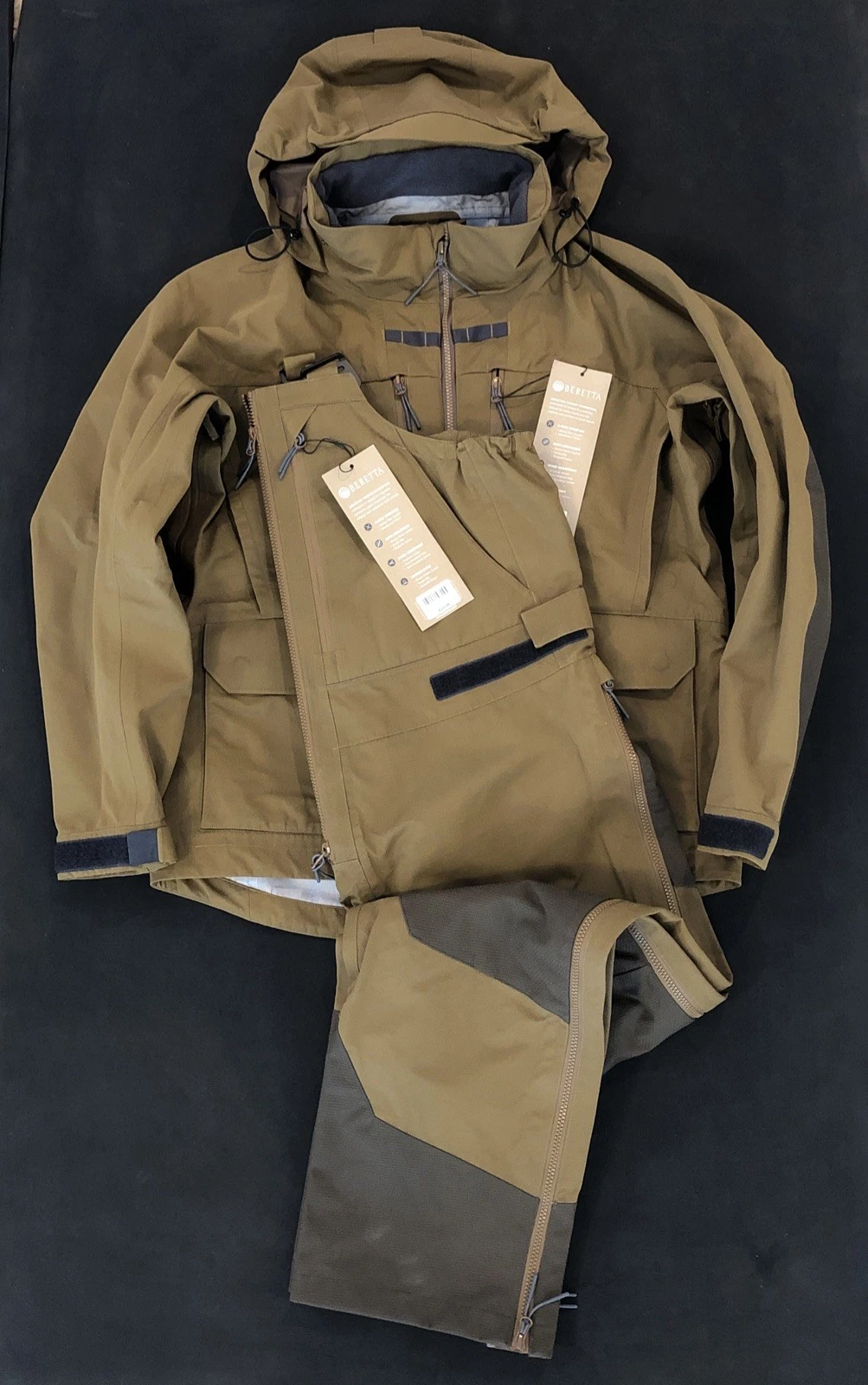 Betetta Otter Stryke Wader Jacket and overall bibs MEDIUM