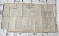 M.V Tedlora Short Bros Sunderland Shipbuilders 46 Vintage Plan Diagram Boat Ship