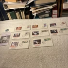RUSSIA-(-1976-1977-)-TRIBUTE OF SPACE AGE-LOT OF 8-FLEETWOOD CACHET FDC'S-#188