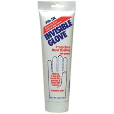 Blue Magic 5215-12 Protective Hand Cream, Invisible Glove, Liquid, 5 Oz Tube,
