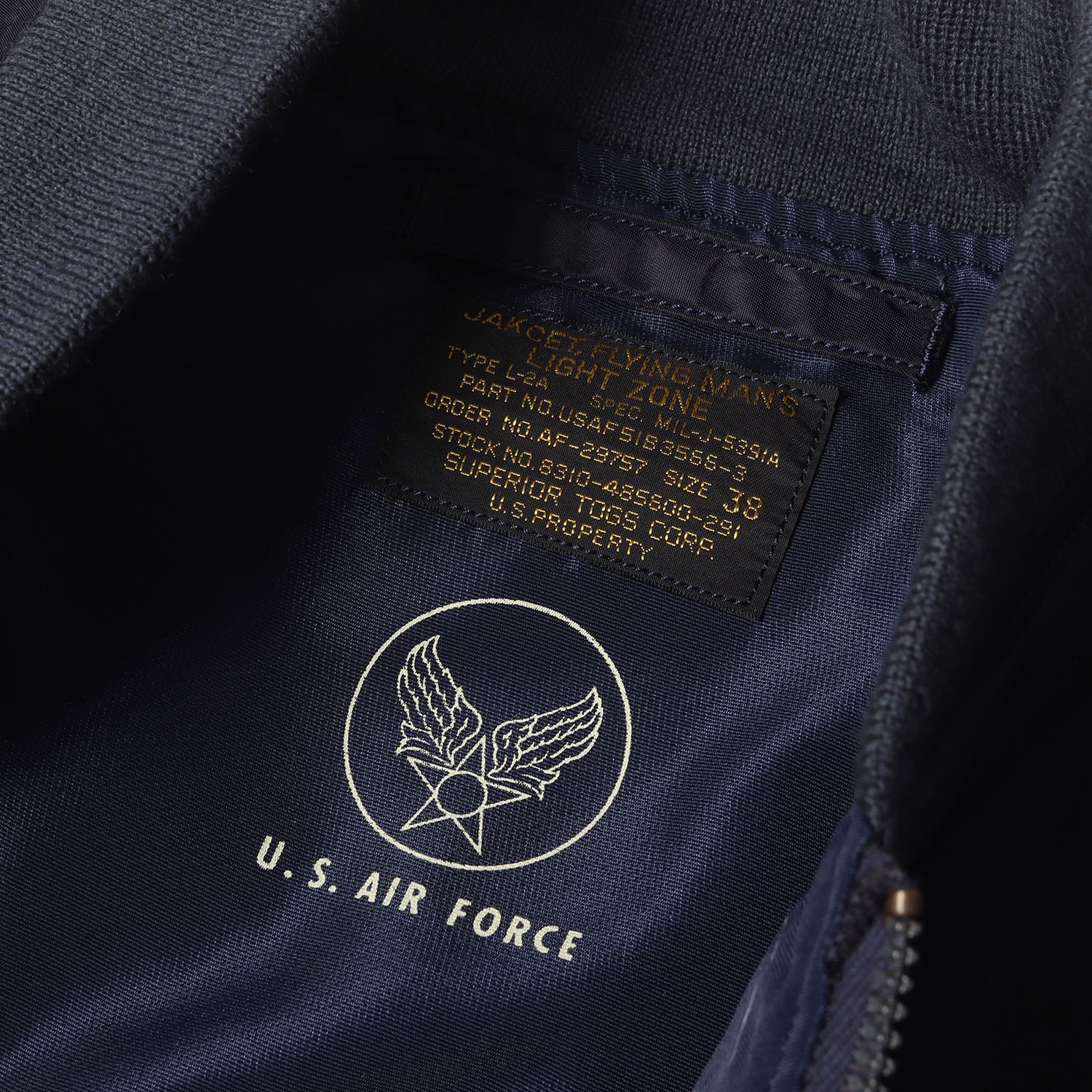 Buzz Ricksons Buzz Ricksons Jacket Air Force Blue… - image 3