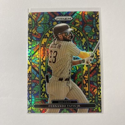 2022 Panini Prizm - Stained Glass Fernando Tatís Jr. #SG-1 Snake Skin Prizm /50