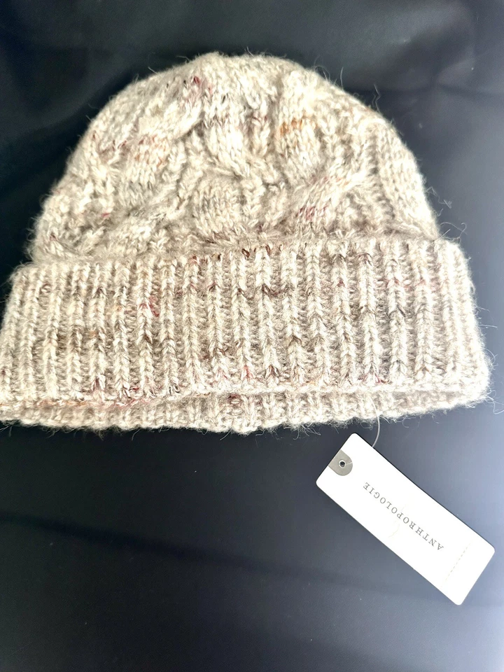 Gorro trenzado Anthropologie color avena/talla única Foto 3 de 4