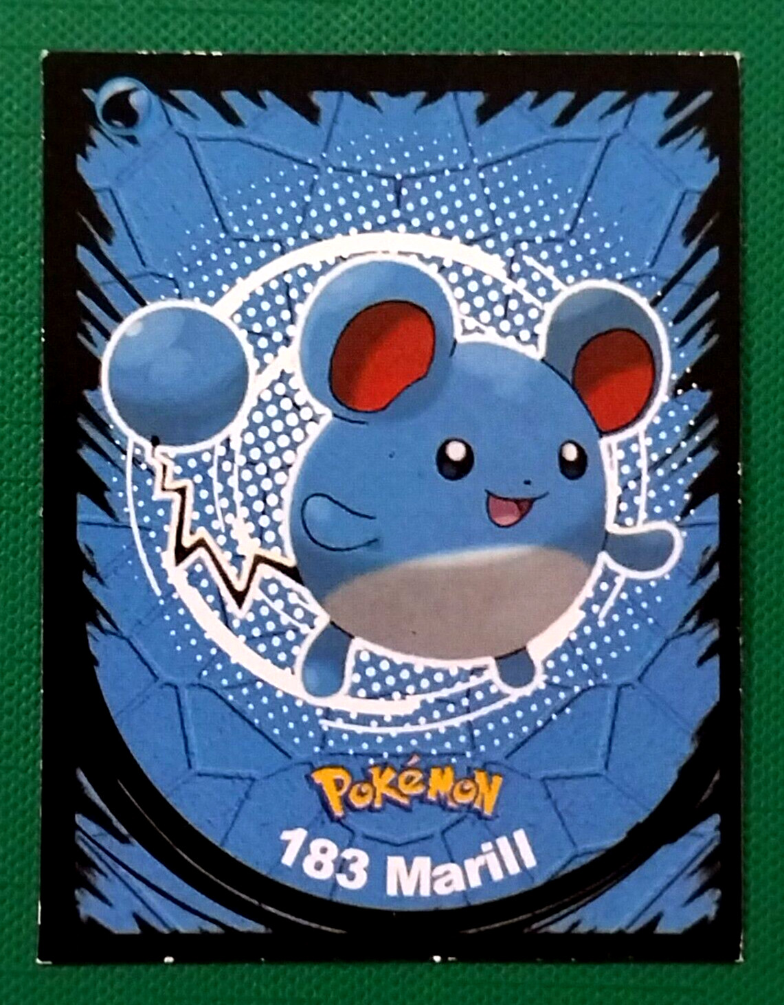 2022 POKEMON Sticker EP #032 MARILL Johto PERU Edition South America Nintendo