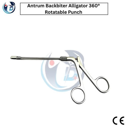 Antrum Backbiter Alligator 360° Rotatable Punch Surgical ENT Instruments - Picture 4 of 5