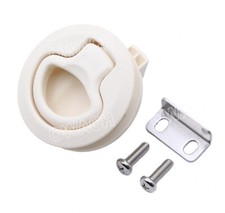 OWACH Slam Latch Hatch Lock Off-white / Black Boat deck RV drawer cabinet door