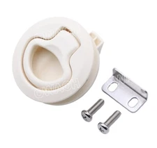 OWACH Slam Latch Hatch Lock Off-white / Black Boat deck RV drawer cabinet door