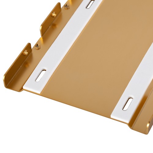 2.5" HDD to 3.5" Bracket PC Server SSD Hard Disk Drive Aluminum Mount Shockproof - 第 4/8 張圖片