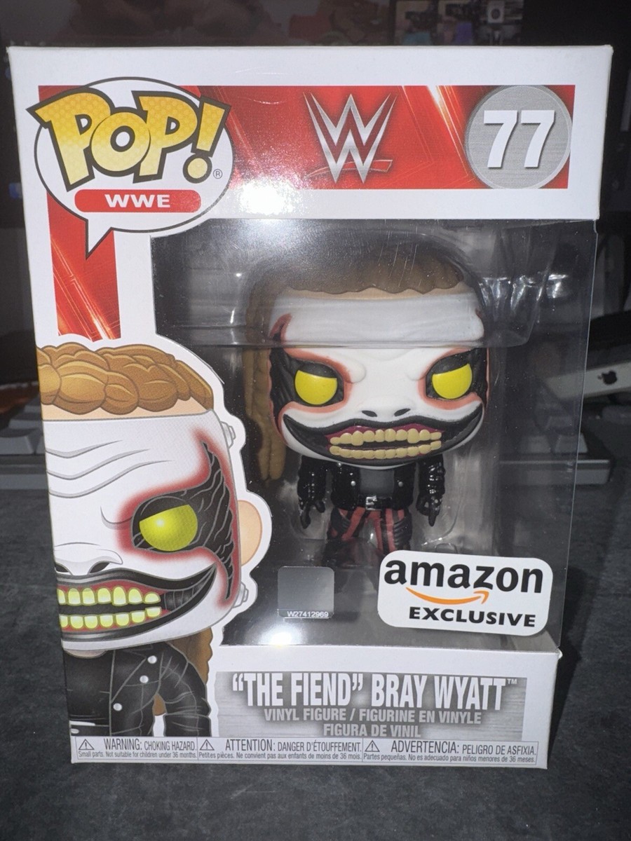 Funko WWE bray Wyatt “the Fiend “ Pop Amazon Exclusive Rare