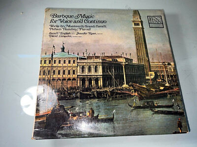  Monteverdi*, Grandi*, Cavalli*, Pelham Humfrey, Purcell* - Gerald English LP
