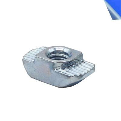 10x Nutensteine T-Nut M4 Nut 8 Hammermuttern Aluprofil Profil
