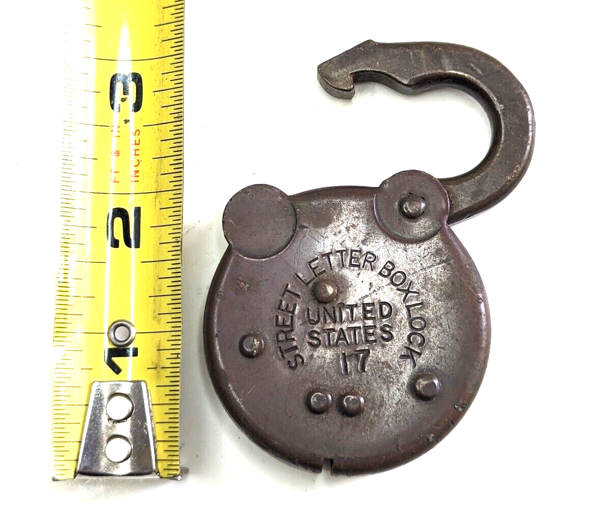 STREET LETTER BOX LOCK UNITED STATES No.17 NO KEY eBay