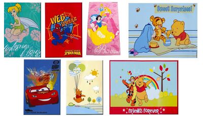 Disney Kinderteppich 80x120cm Spiderman Prinzessin Cars Winnie Puuh Teppich NEU