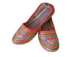 Women Shoes Indian Jutties Handmade khussa Mojaries Punjabi Ballerinas US 4