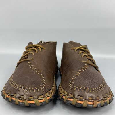 Nike ACG Considered Longball Lace Brown Leather Shoes Woven
