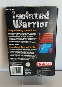 * Isolated Warrior * - NES - Nintendo Entertainment  A7327