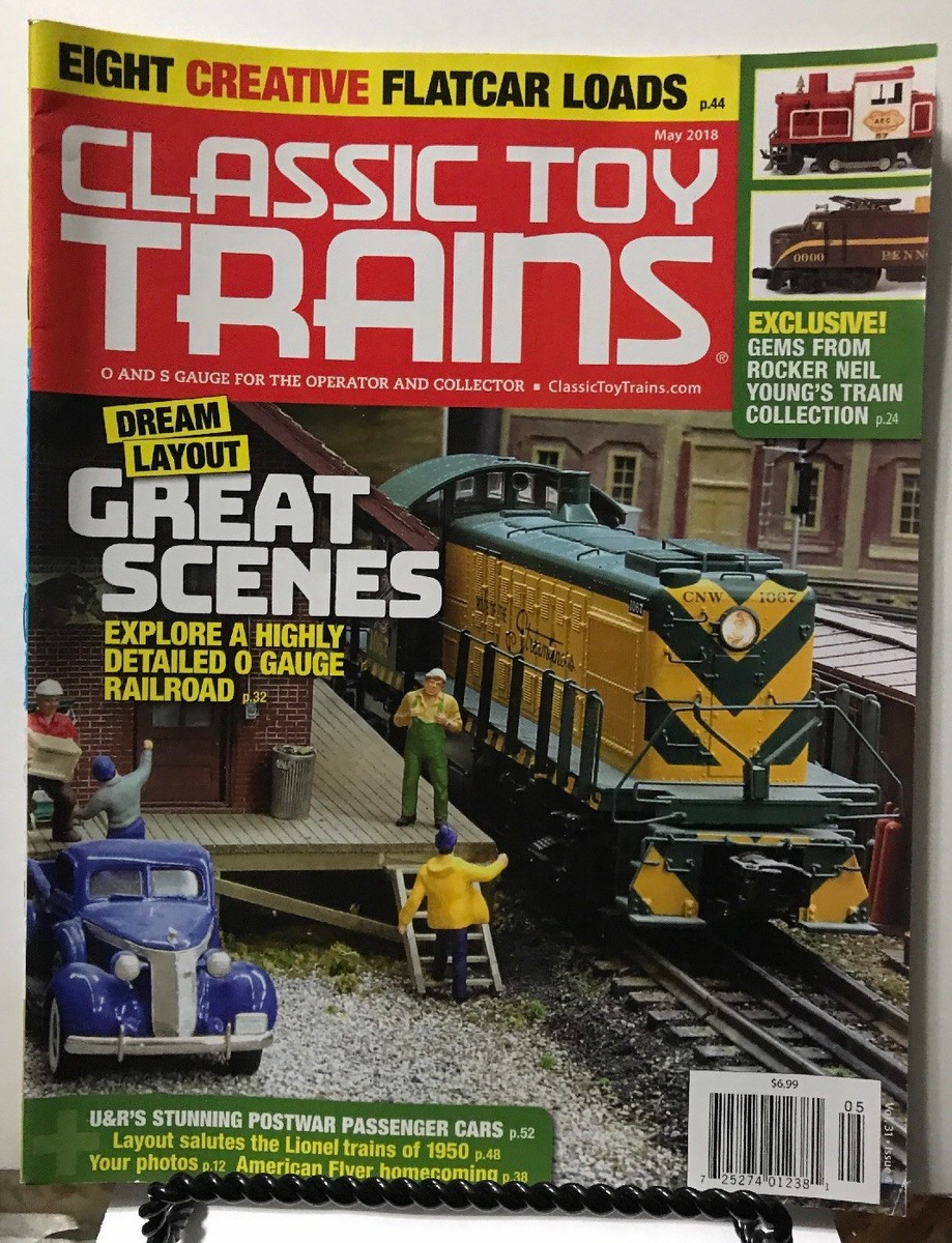 Classic Toy Trains Great Scenes Dream Layout O Gauge May 2018 FREE