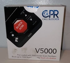CPR V5000 Call Blocker for Landline Phones - Block Robocalls, Stop Spam Callers