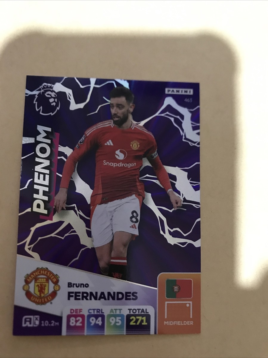 BRUNO FERNANDES ADRENALYN 2025 PHENOM card # 463. New | eBay UK