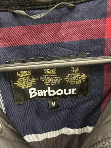 Barbour Evanton Quilted Jacket With Leather Insert Size M - Picture 3 of 6