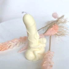 Handmade 3D Sexy Woman Holding Penis Soy Candle