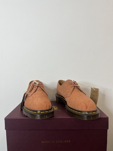 DR MARTENS 1461 PINK MADE IN ENGLAND SAVANNAH NUBUCK SHOES SIZE UK 6 EU 39 - Picture 2 of 8