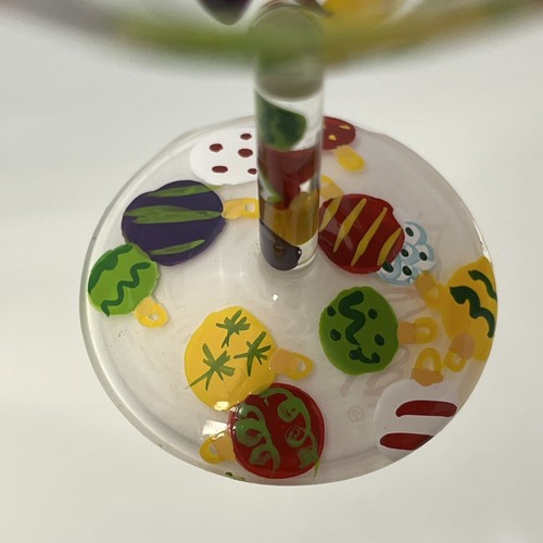 Lolita Mini-Tini Martini Vidrio Adorno de Navidad Ornamentoini Caja Pintada a Mano - Imagen 6 de 13