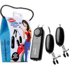 Vibrating-Nipple-Clamps-Press-Enlarger-Enhancer-Bondage-Female-Sex-Toys