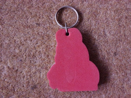 Tintin - Hard Foam Keyring - Tintin with Suitcase and Snowy - Herge TL 1993. - Picture 2 of 2